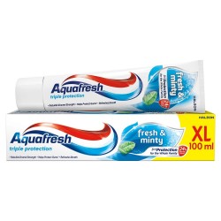 AQUAFRESH Triple Protection Pasta do zębów Fresh & Minty 100 ml (XL)