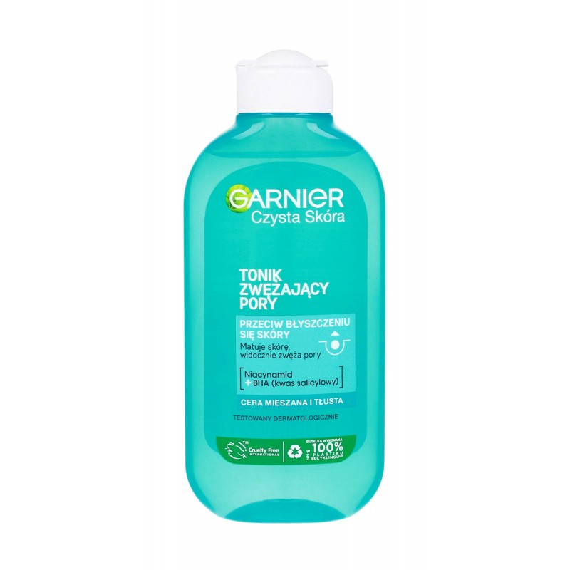 GARNIER Skin Naturals Czysta Skóra Tonik matujący zwężający pory 200 ml