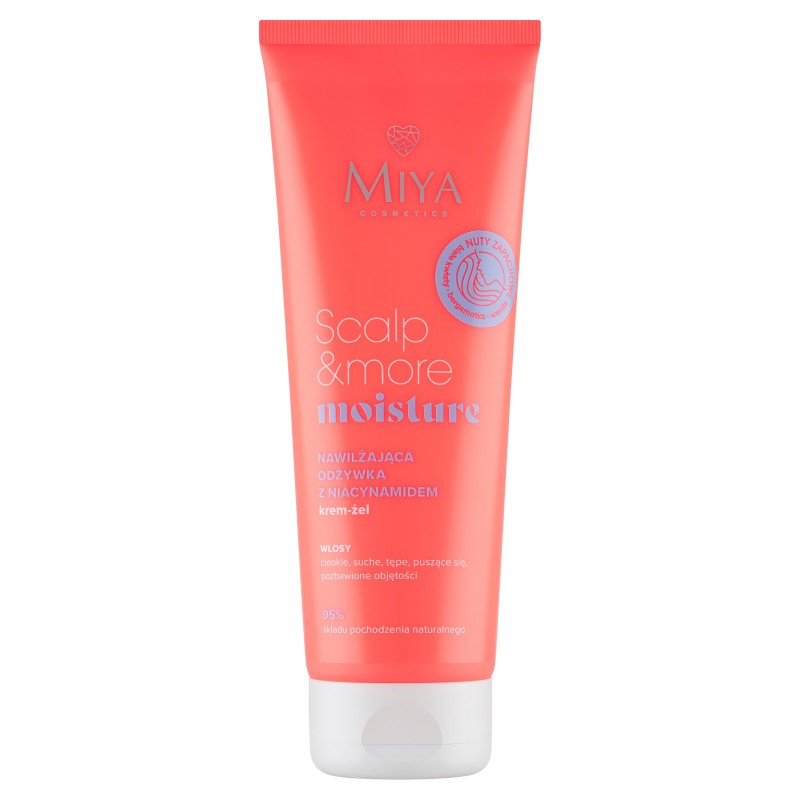 MIYA Scalp&More Moisture Nawilżająca odżywka z niacynamidem 200 ml