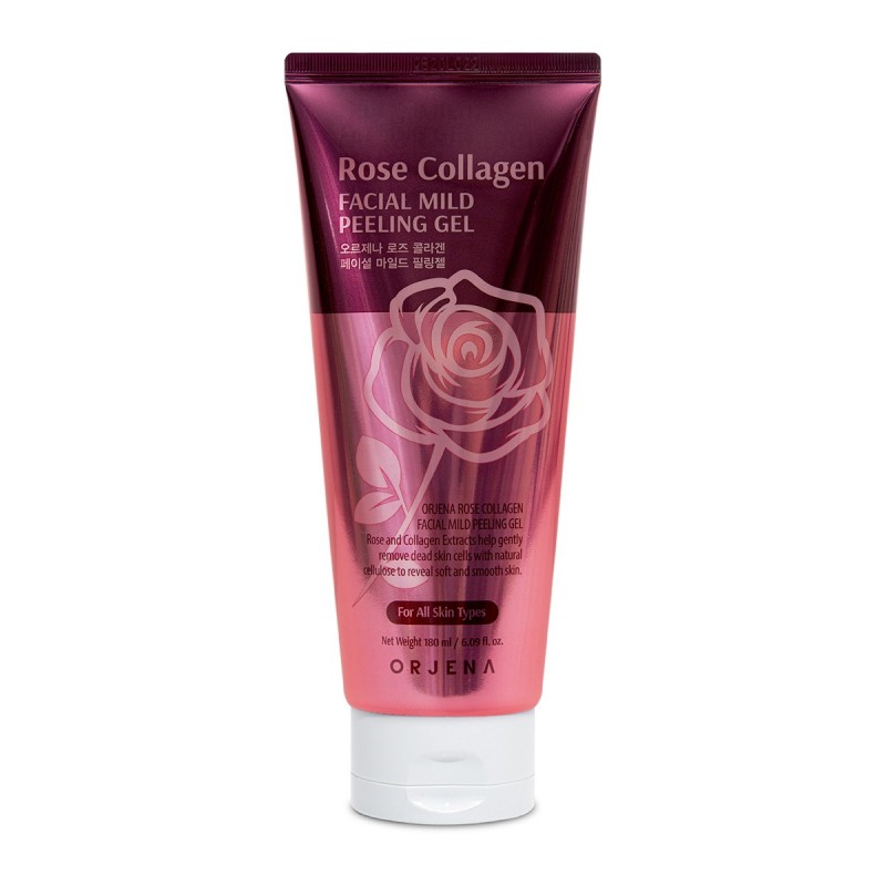 ORJENA Rose Collagen Żel peelingujący do twarzy 180 ml