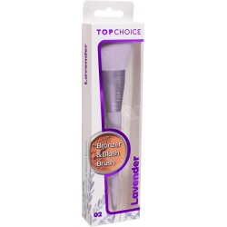 TOP CHOICE Pędzel do różu i bronzera Lavender 02