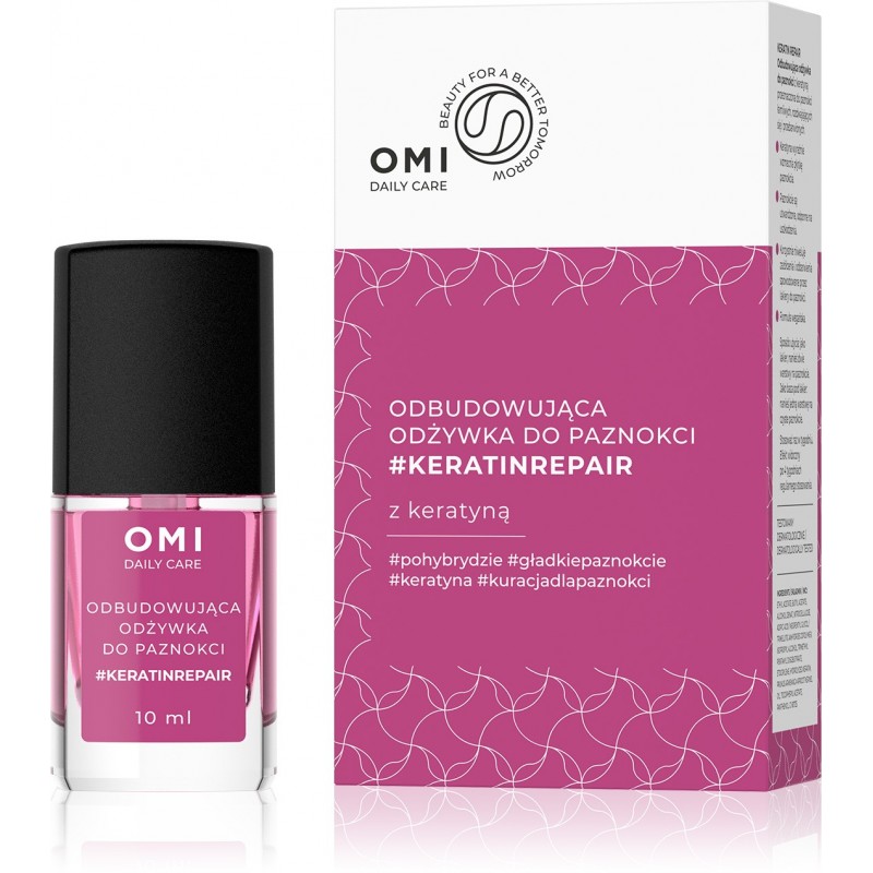 OMI Daily Care Odżywka do paznokci odbudowująca  KERATINREPAIR z keratyną 10 ml