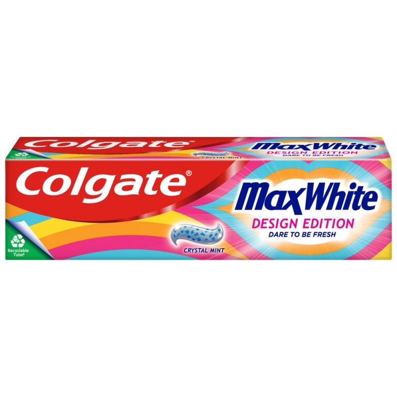 COLGATE Max White Pasta do zębów Design Edition 75ml