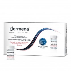 Dermena Hair Care Men Kuracja w ampułkach hamująca wypadanie włosów  15 x 5ml