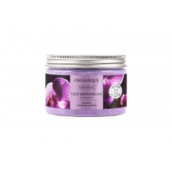 ORGANIQUE Black Orchid Musujący Puder do kąpieli Fizzy Bath Powder 450 g