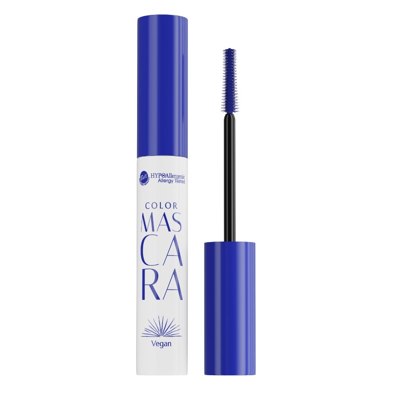 BELL Hypoallergenic Color Mascara 02 Neon Blue Tusz do rzęs