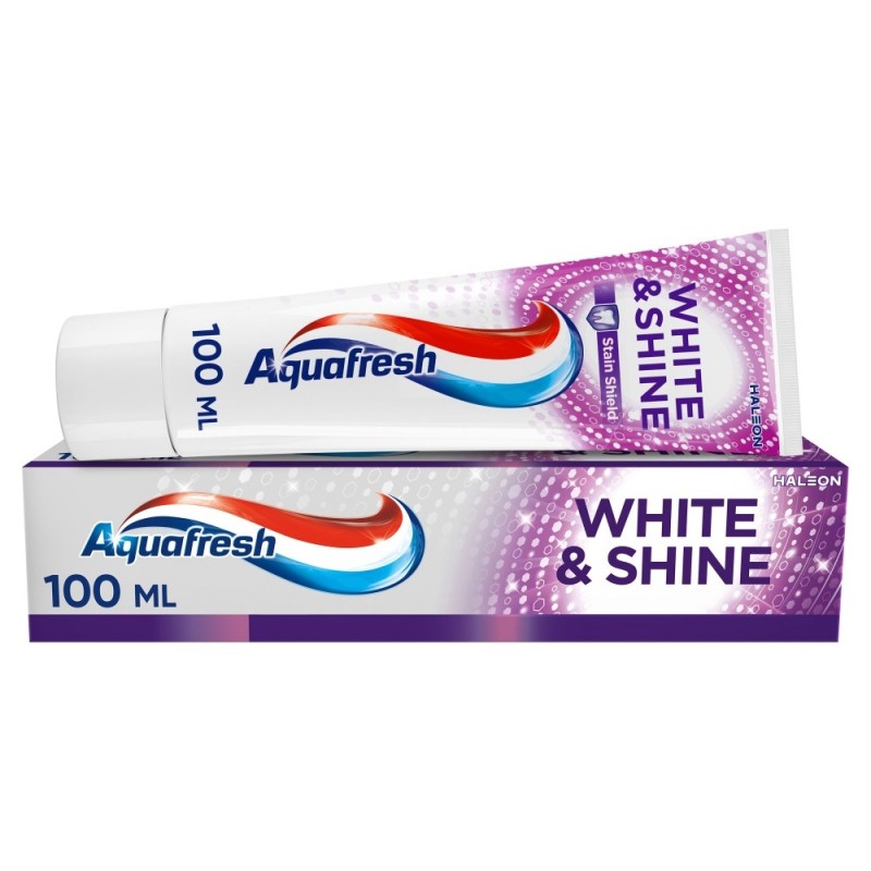 AQUAFRESH White & Shine Pasta do zębów wybielająca 100 ml