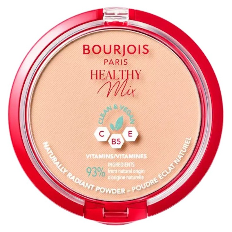 BOURJOIS Bourjois Healthy Mix 02 Vanilla Puder do twarzy - wegański 10 g