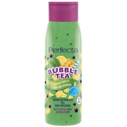 PERFECTA Bubble Tea Skoncentrowany żel pod prysznic Fresh Fruits + Zielona Herbata 400 ml