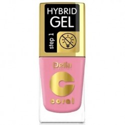 DELIA Coral Hybrid Gel Lakier hybrydowy do paznokci 101 Sweet Candy 11 ml