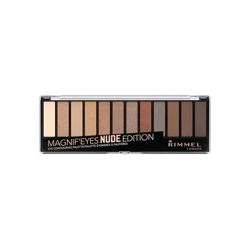 RIMMEL Magnif`Eyes Paleta cieni do powiek 001 Nude