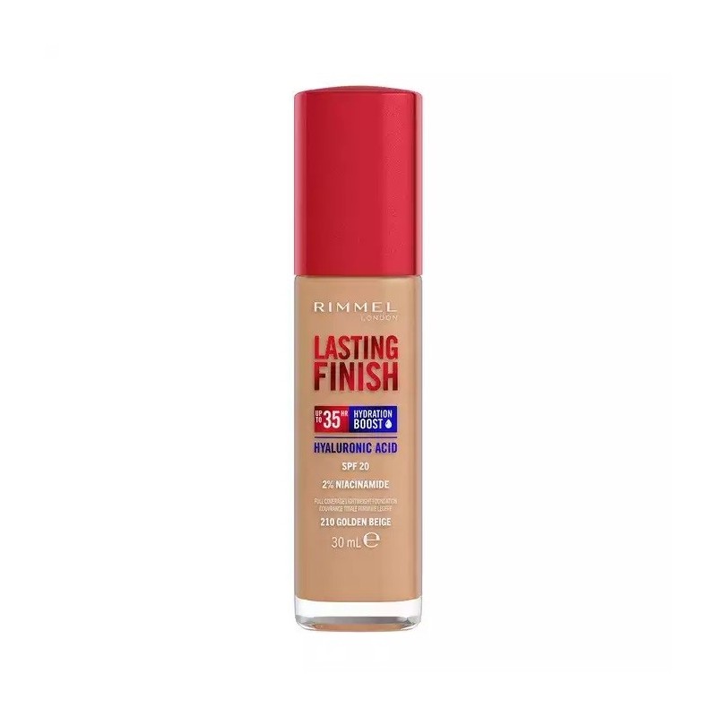 RIMMEL Lasting Finish 35H Podkład kryjący do twarzy 210 Golden Beige 30 ml