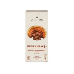 ORIENTANA Booster do twarzy REGENERACJA na noc - Reishi + Lakesis 30 ml