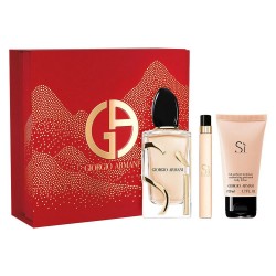 GIORGIO ARMANI Si Zestaw prezentowy (woda perfumowana 100ml+15ml+body lotion 50ml))