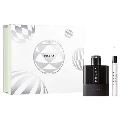 PRADA Luna Rossa Black Zestaw prezentowy (woda perfumowana 100ml+10ml)