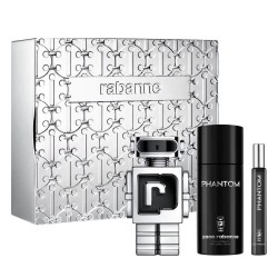 PACO RABANNE Zestaw Phantom Men Woda toaletowa 100 ml + Dezodorant w sprayu 150 ml + Woda toaletowa 10 ml