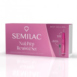 SEMILAC Zestaw Nail Prep & Removal Set