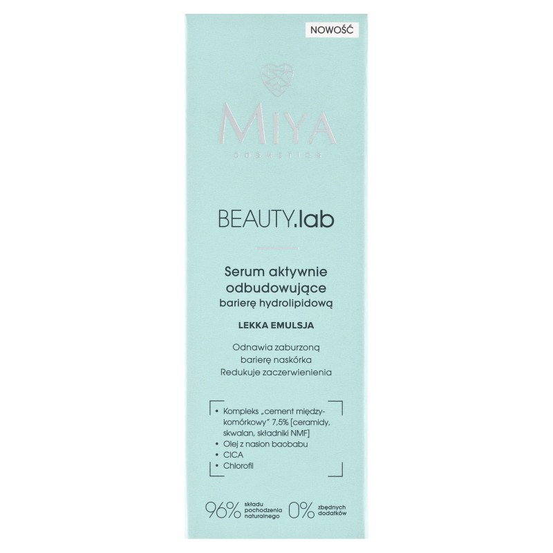 MIYA BEAUTY.lab Serum aktywnie odbudowujące barierę hydrolipidową 30 ml