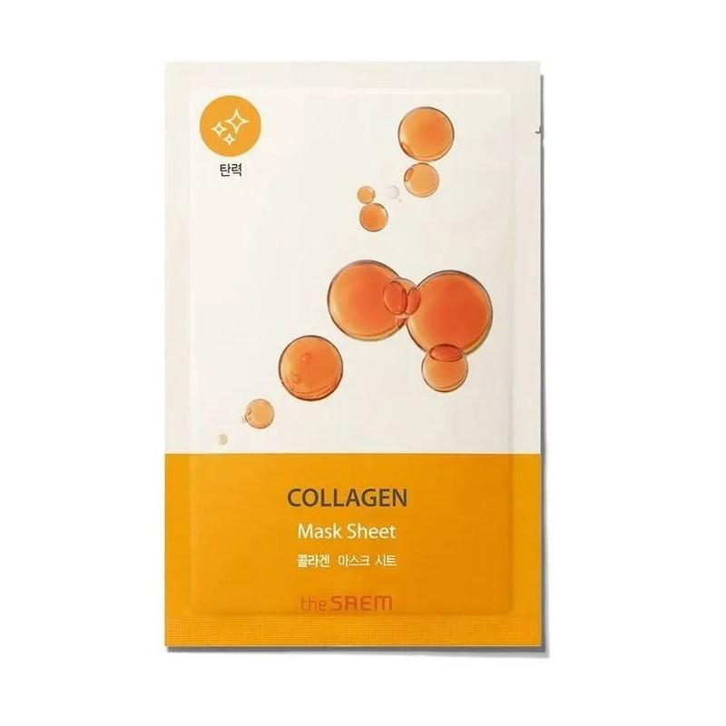 the SAEM Bio Solution Maska w płachcie ujędrniająca - Collagen