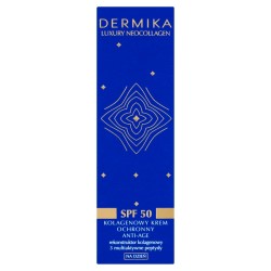 DERMIKA Luxury Neocollagen Kolagenowy krem ochronny Anti-Age na dzień SPF50 50 ml