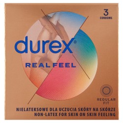 DUREX Prezerwatywy Real Feel 1op.-12szt