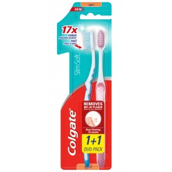 COLGATE Slim Soft Advanced Szczoteczka do zębów Duopack 1 op. - 2 szt.