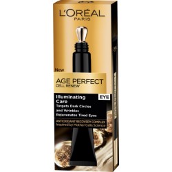 LOREAL Age Perfect Cell Renew Krem przeciwzmarszczkowy redukujący cienie pod oczy 15 ml