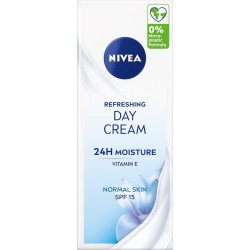 NIVEA 24H Nawilżający krem na dzień SPF 15 50 ml