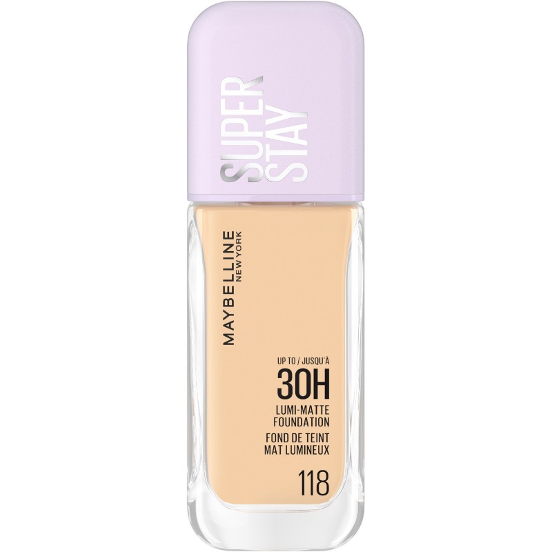 MAYBELLINE Super Stay 30H Lumi Matte Podkład matująco-kryjący 118  30 ml