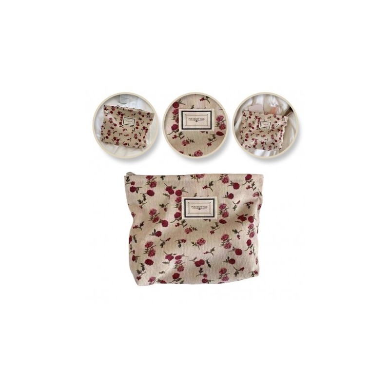 ECARLA Kosmetyczka KS117 Beżowa