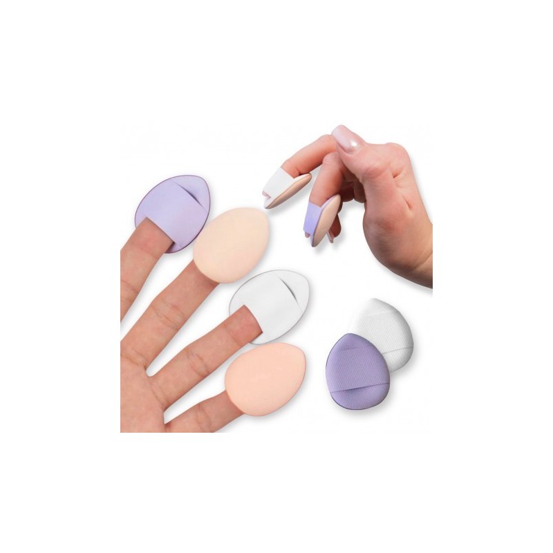 ECARLA Mini puszek Gąbeczka na palec do makijażu GB18 2 szt