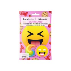 FACE FACTS Printed Joy Pixels Maseczka w płacie odżywcza - Candyland  20 ml