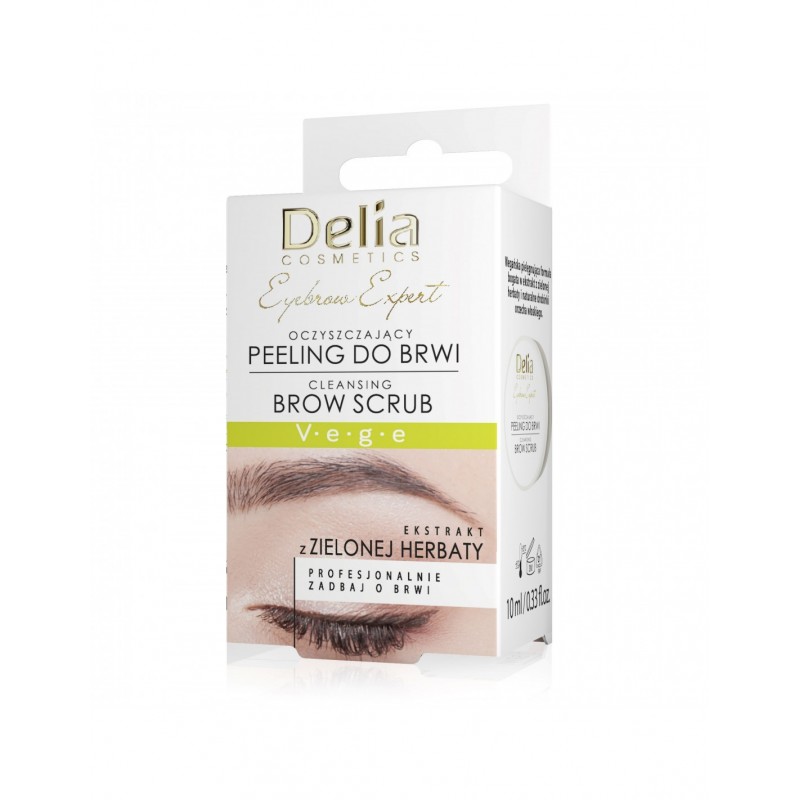 DELIA Eyebrow Expert Peeling do brwi oczyszczający 10 ml