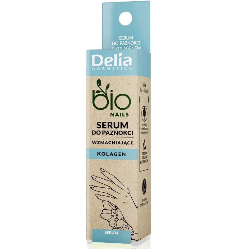 DELIA Bio Nails Wzmacniające serum do paznokci z kolagenem 11 ml