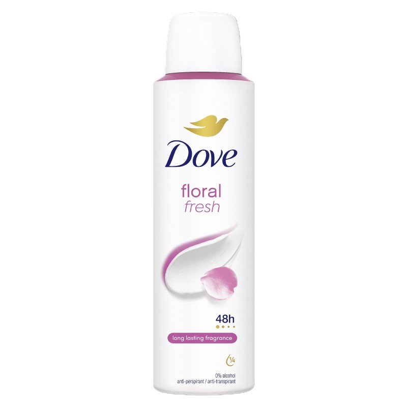DOVE Floral Fresh Deo spray dla kobiet 150 ml