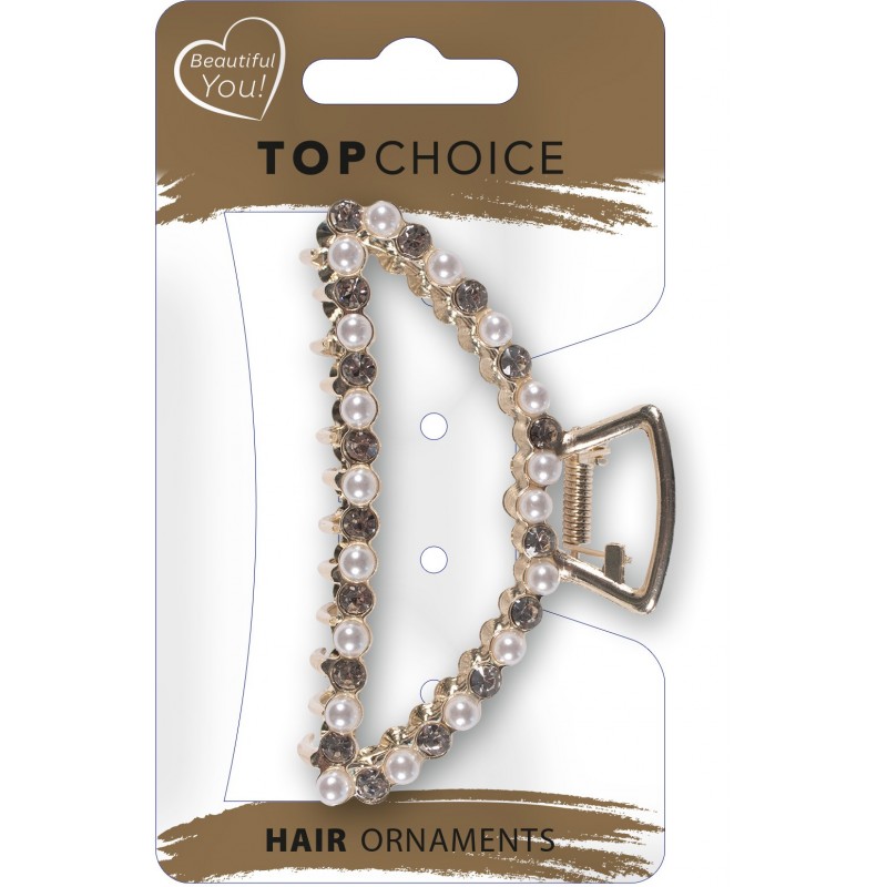 TOP CHOICE Klamra do włosów L Pearls