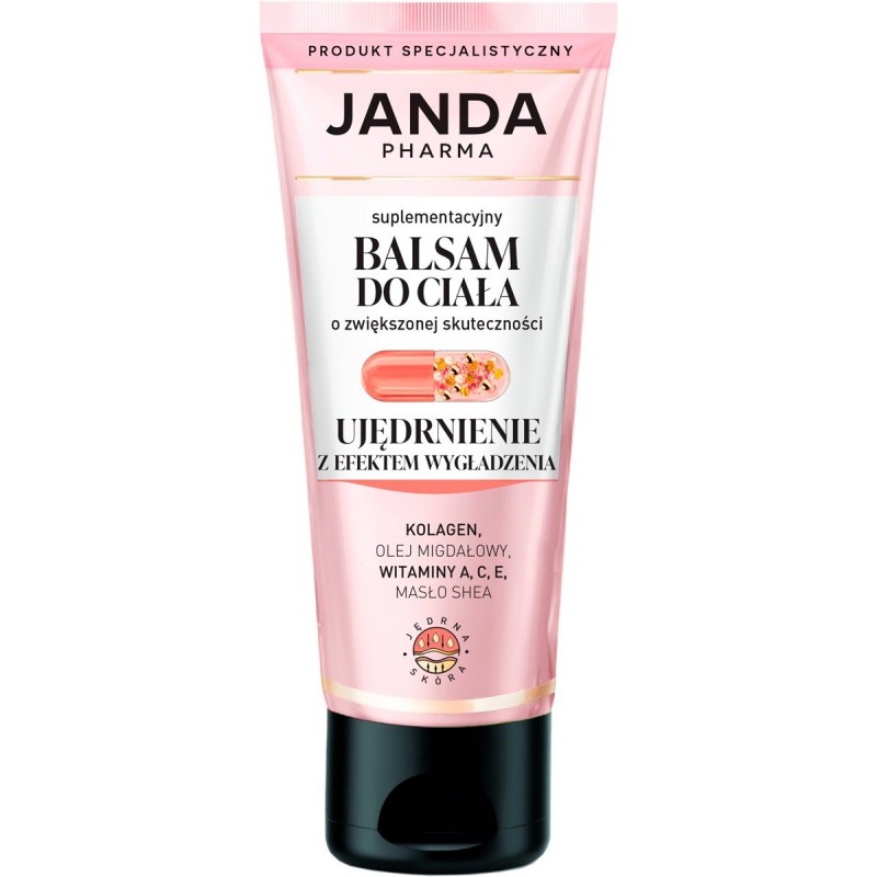 JANDA Pharma Suplementacyjny Balsam do ciała - ujędrnienie z efektem wygładzenia 200 ml