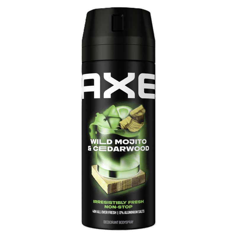 AXE Wild Mojito Cedarwood Deo spray dla mężczyzn 150 ml