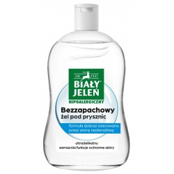 BIAŁY JELEŃ Żel pod prysznic bezzapachowy hipoalergiczny 500 ml