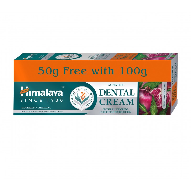 HIMALAYA Pasta do zębów Dental Cream 100g + 50g Gratis