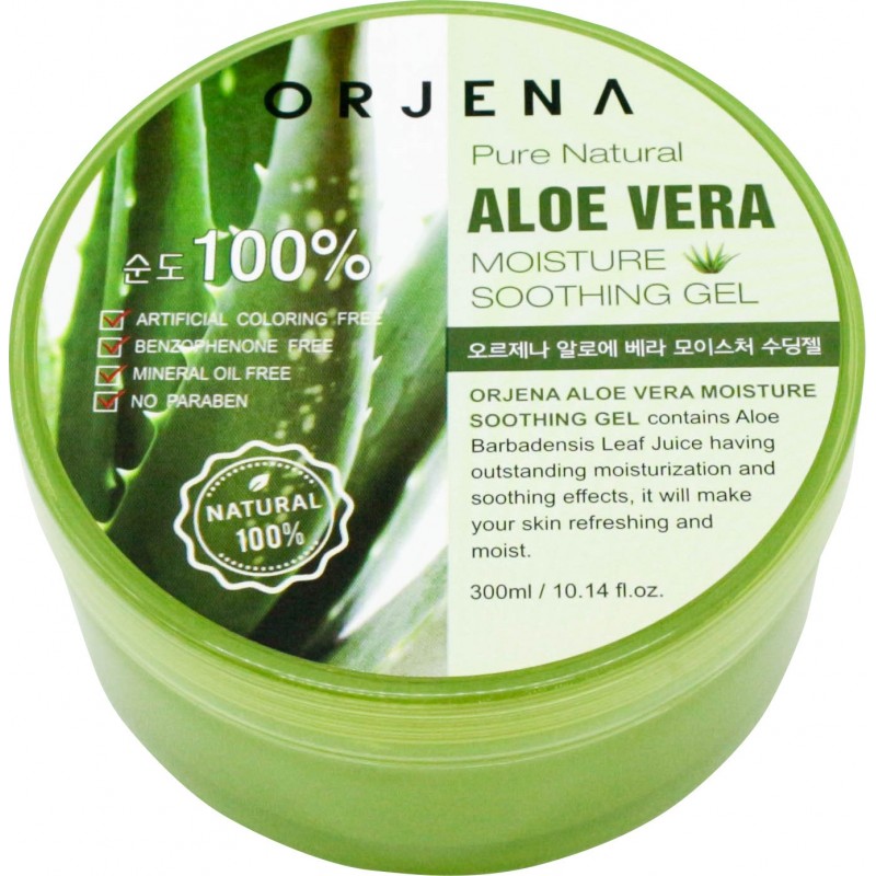 ORJENA Moisture Soothing Żel aloesowy 100% Aloe Vera 300 ml