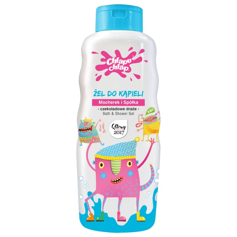 CHLAPU CHLAP Moherek i Spółka Żel do kąpieli o zapachu Czekoladowych Draży 710 ml