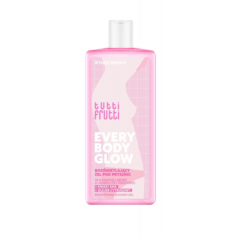 TUTTI FRUTTI Everybody Glow Rozświetlający żel pod prysznic 400 ml