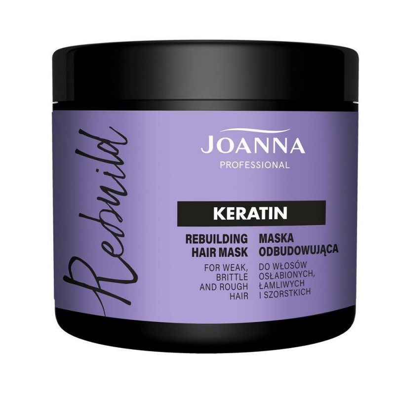 JOANNA PROFESSIONAL Keratin Maska odbudowująca, 500 g