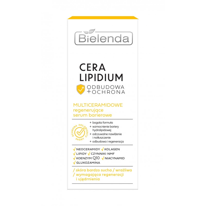 BIELENDA Cera Lipidium Odbudowa + Ochrona Multiceramidowe regenerujące serum barierowe 30 ml