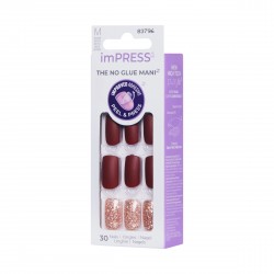KISS ImPress Sztuczne paznokcie samoprzylepne KIMM010 (rozmiar M) 1op. - 30szt.