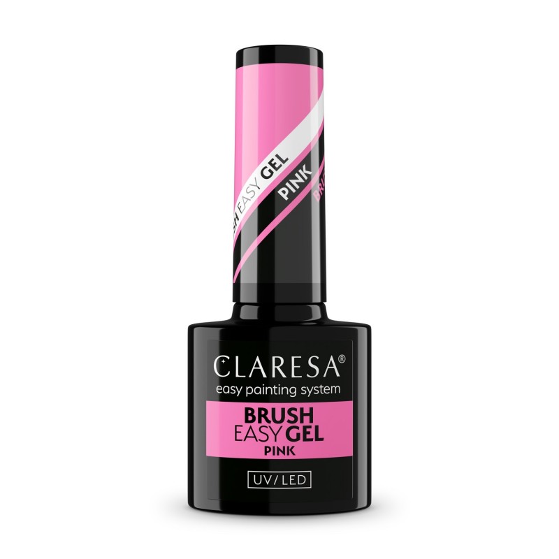 CLARESA Brush Easy Gel Żel do paznokci - Pink 5 g