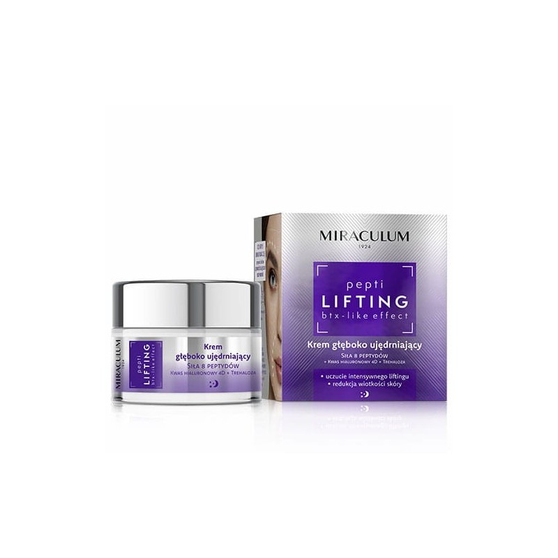MIRACULUM  Pepti Lifting Krem głęboko ujędrniający na noc 50 ml