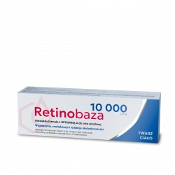RETINOBAZA 10000 Ultralekka formuła kremu z Witaminą A 30 g