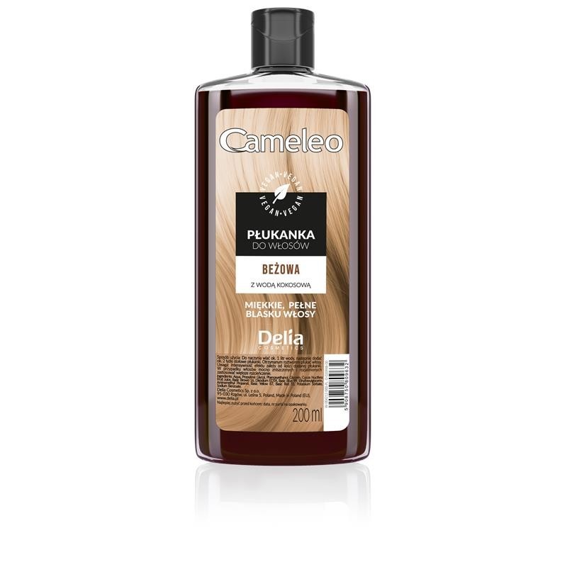 CAMELEO Płukanka do włosów z wodą kwiatową beżowa 200 ml